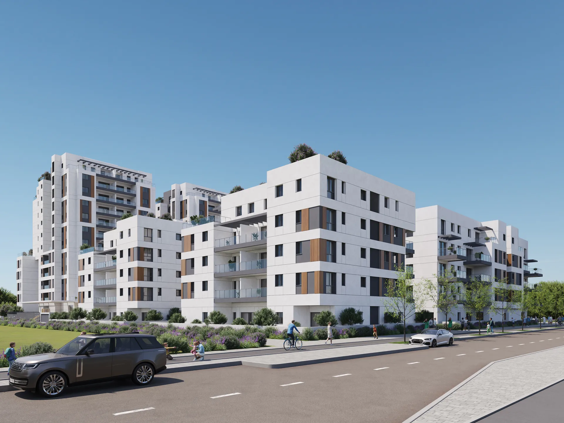 The international quarter, Lod, Israel — 3D RENDERING (5)
